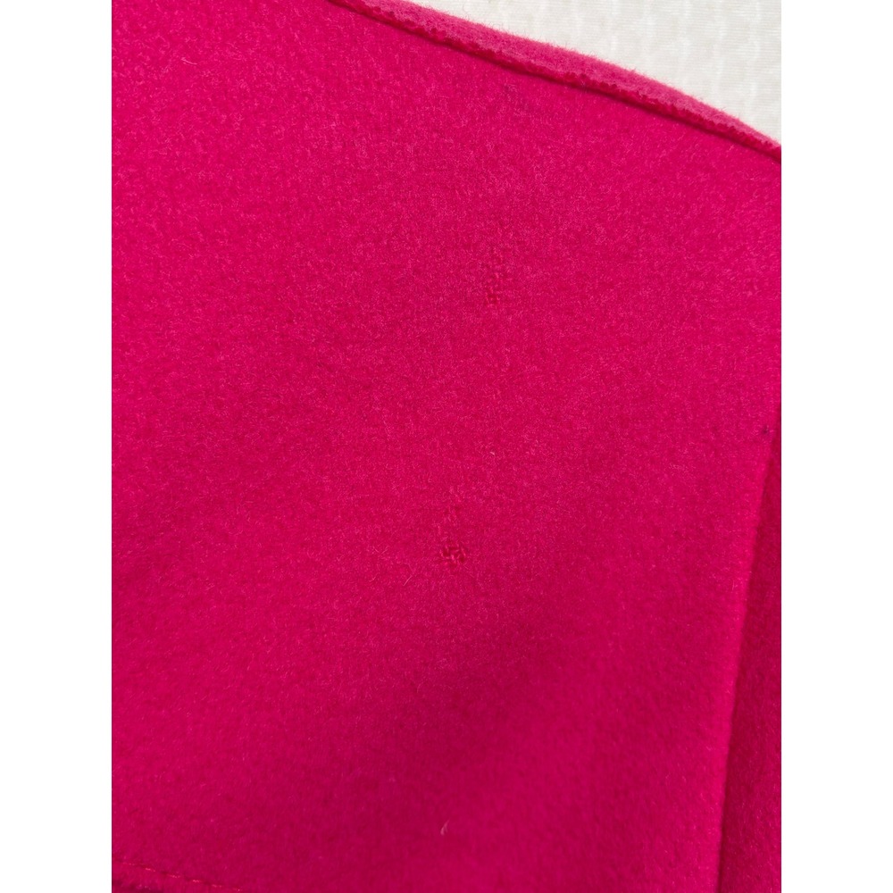 Akris Punto Pink Wool Blend Moto Jacket Women 4 Fair - Picture 8 of 16